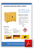 Hazardous Mobile Cabinet